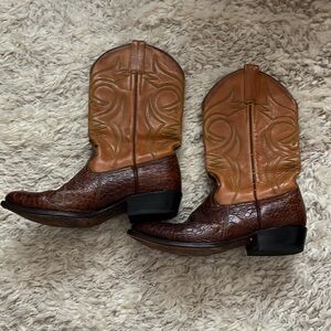 Goodyear Men's Cowboy leather boots. US Size 9.5-10
